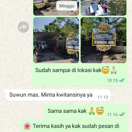 Pengiriman Papan Bunga Duka Muraharjo Kunduran