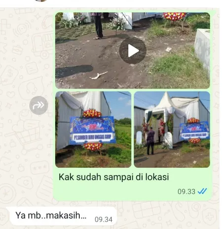 Pengiriman Karangan Bunga Muraharjo Kunduran