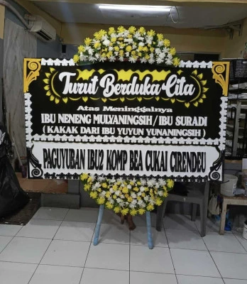Papan Bunga di Muraharjo Kunduran